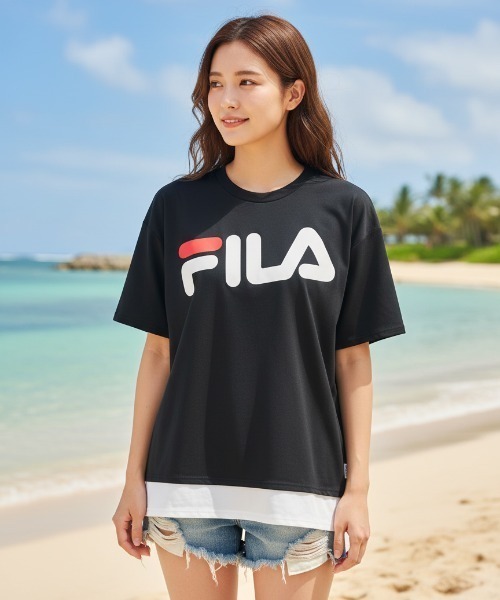 FILA（フィラ） ラッシュガード 「FILA/フィラ」半袖UVTシャツ/水陸