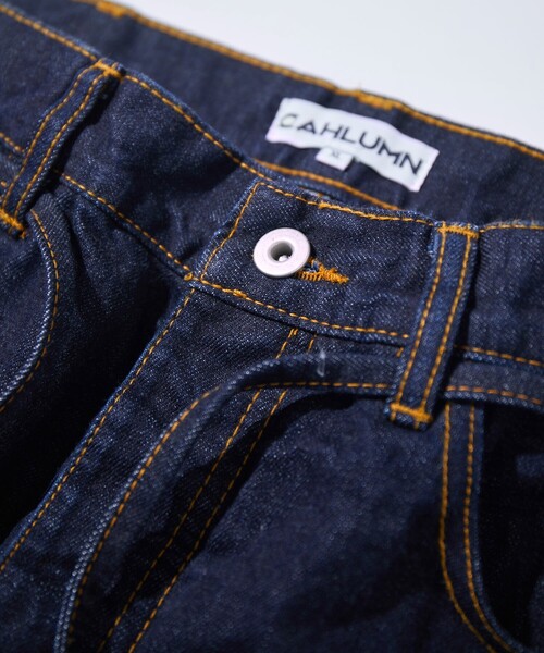 CAHLUMN（カウラム） パンツ Selvedge Denim Baggy Shorts/セルビッジ