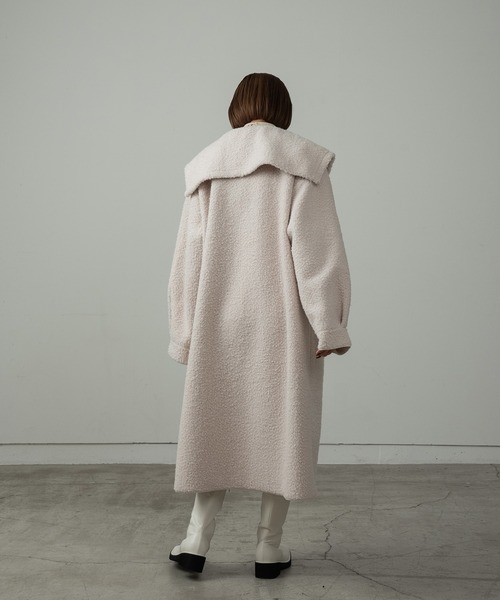 Amiur（エミレ） ダッフルコート FREE アイボリー レディース