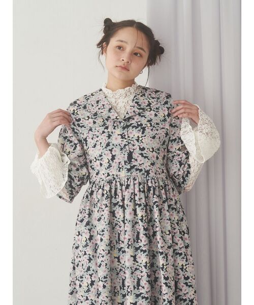 新品未使用】大人気merry jenny2025年!!水色フリルワンピース merry