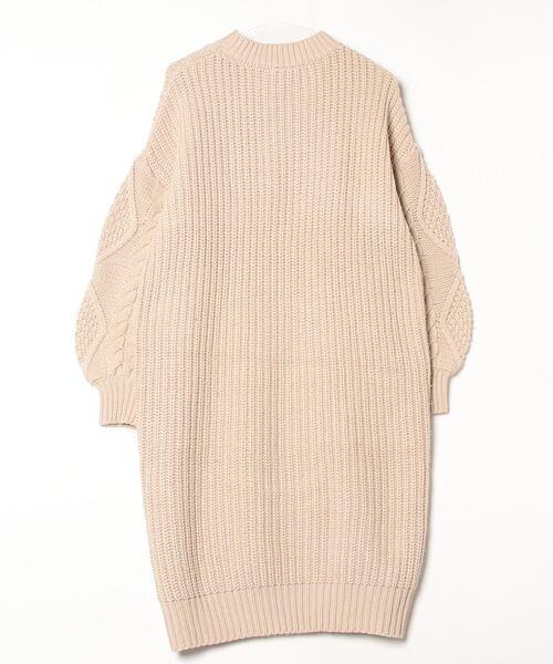「Heather」 ニットワンピース FREE ベージュ レディース_画像2