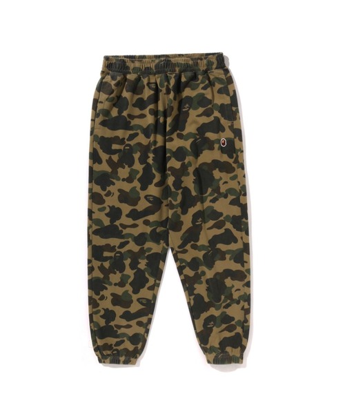 アベイシングエイプ　カジュアルパンツ A BATHING APE スウェットパンツ ジャージ 1ST CAMO ONE POINT