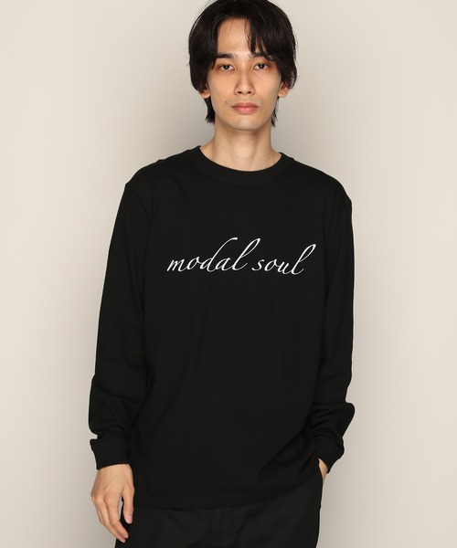 新品 Nujabes MODAL SOUL Tシャツ L black YEN TOWN MARKET tシャツ 「Nujabes」ヌジャベス Modal Soul LS TEE