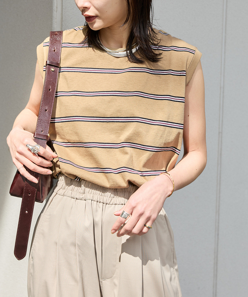 ジミレニアル　ボーダー長袖Tシャツ　ジミンパパ　新品未使用 11014721_cd1_1.jpg
