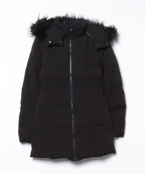 GYDA（ジェイダ） ダウンコート FREE ブラック レディース : ZOZOTOWN