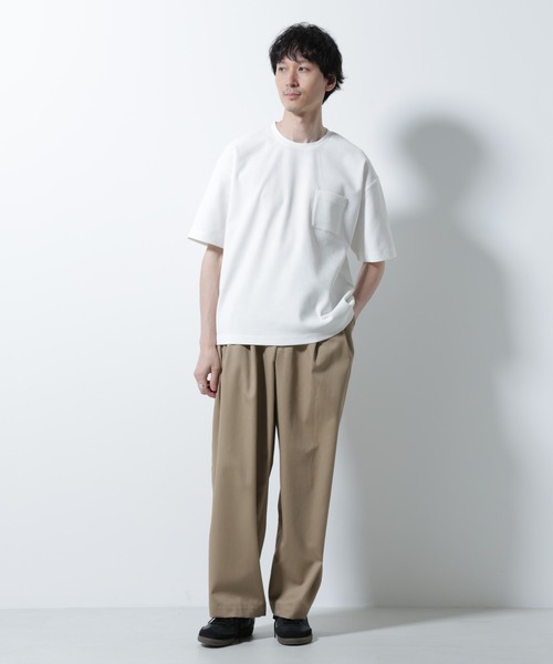 tシャツ ドライソフトワッフルTシャツ 半袖 メンズの画像