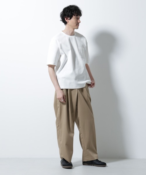 tシャツ ドライソフトワッフルTシャツ 半袖 メンズの画像