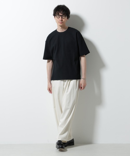 tシャツ ドライソフトワッフルTシャツ 半袖 メンズの画像