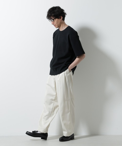 tシャツ ドライソフトワッフルTシャツ 半袖 メンズの画像