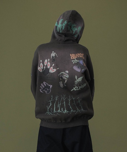音楽デザイン ブラックパーカー L/XL/XXLサイズ Amazon.co.jp: [ブラクトン] ジップ パーカー メンズ スウェット