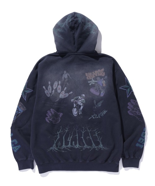 LACロゴパーカ(size XL) WEGO｜カモフラグラフィックZIPパーカー | Rakuten Fashion(楽天