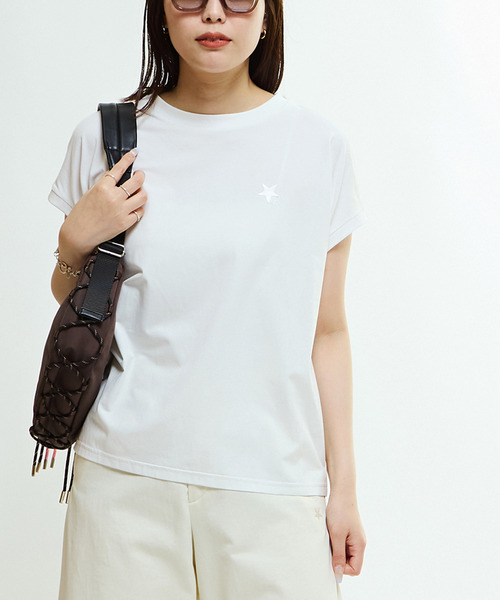 tシャツ FRENCH SLEEVE STAR ONEPOINT TEE レディース