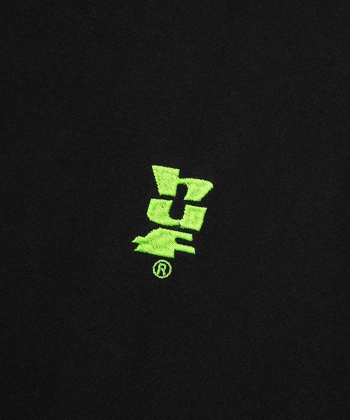 「HUF」 半袖Tシャツ LARGE ブラック メンズ