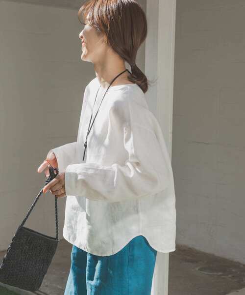 「URBAN RESEARCH DOORS」 長(zhǎng)袖カットソー MEDIUM ブラック レディース