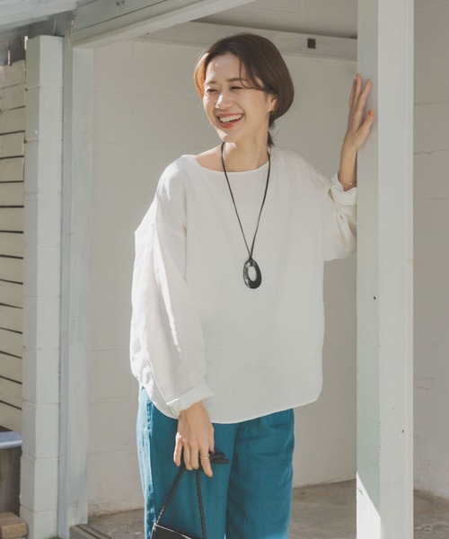 「URBAN RESEARCH DOORS」 長(zhǎng)袖カットソー MEDIUM ブラック レディース