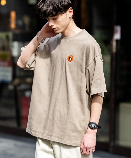 「KANGOL」 半袖Tシャツ L ブラック メンズ