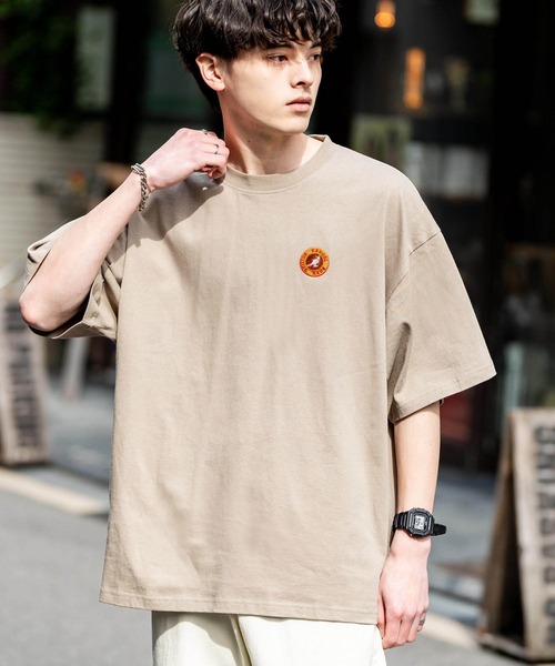 「KANGOL」 半袖Tシャツ L ブラック メンズ