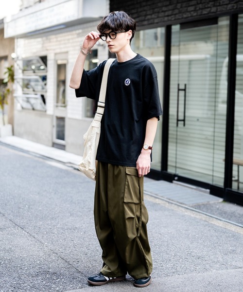 「KANGOL」 半袖Tシャツ L ブラック メンズ