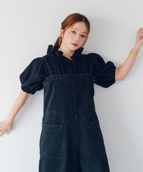 OUTDOOR RESEARCH ブラック オーバーオール URBAN RESEARCH Sonny Label サロペット オーバーオール NaokoTakayama