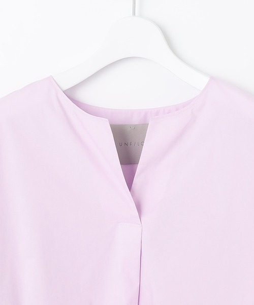 「UNFILO」 長袖ブラウス MEDIUM ピンク レディース