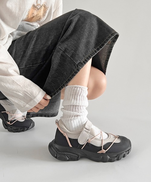 Shoes in Closet（シュークロ） スニーカー 超軽量 やわらか クロス