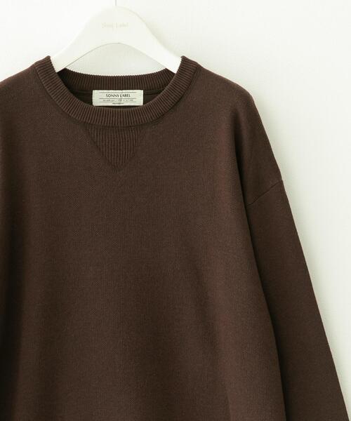 URBAN RESEARCH Sonny Label セーター ニット スウェットライクニット