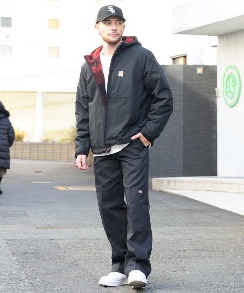 Carhartt（カーハート） ブルゾン LARGE ブラック メンズ : ZOZOTOWN