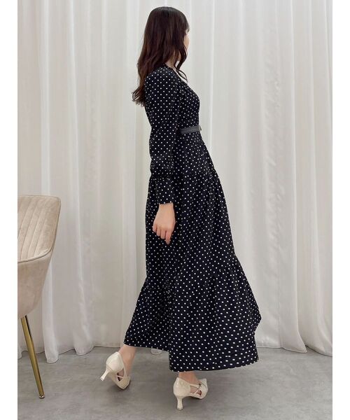 dazzlin（ダズリン） ワンピース テーラーカラーコルセットワンピース