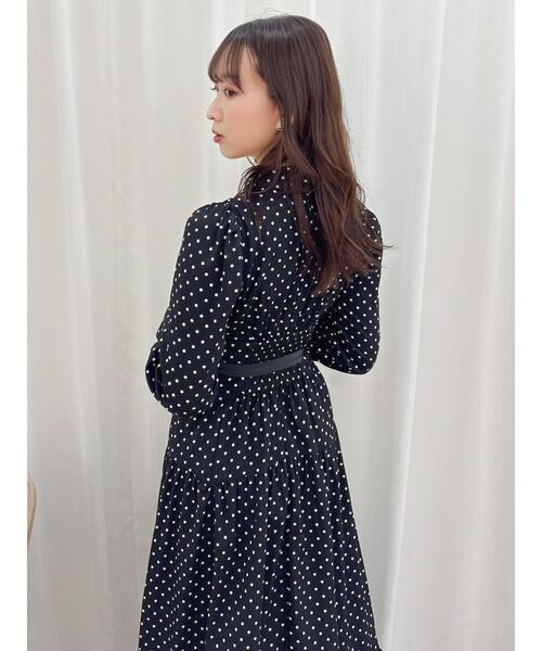 ワンピース dazzlin dazzlin（ダズリン） 7分袖ワンピース FREE グレー レディース