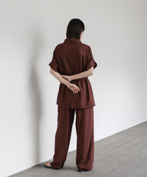 「select MOCA Et」 7分袖ブラウス FREE ベージュ レディース_画像5