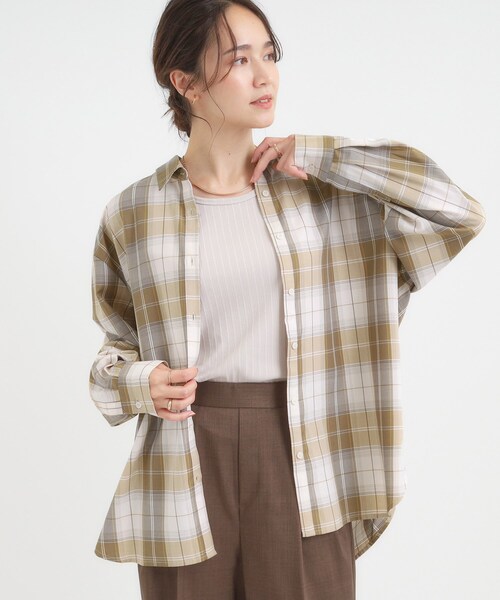 SHOO・LA・RUE（シューラルー） ブラウス シャツ 「洗濯機可/S-LL