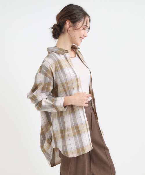 SHOO・LA・RUE（シューラルー） ブラウス シャツ 「洗濯機可/S-LL