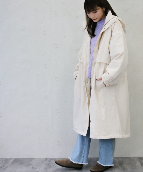 「Per sist ence」 コート FREE オフホワイト レディース_画像6