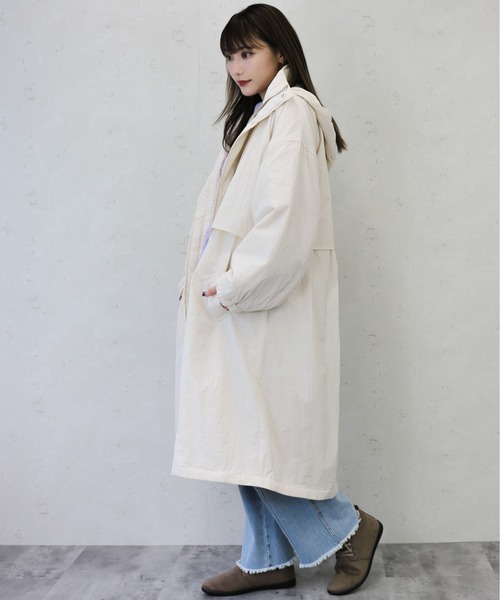 「Per sist ence」 コート FREE オフホワイト レディース_画像7