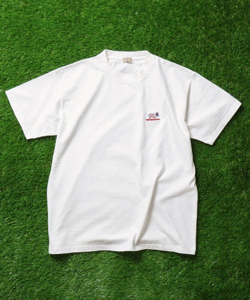 「The Endless Summer」 半袖Tシャツ MEDIUM ベージュ メンズ_画像4