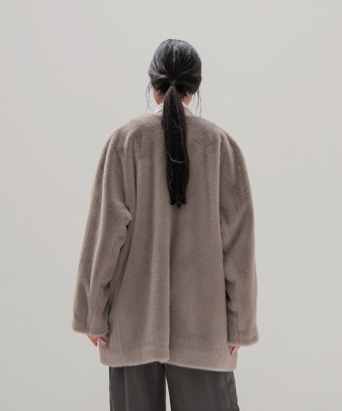 DRESSLAVE（ドレスレイブ） コート アウター middle fur coat(ミドル丈