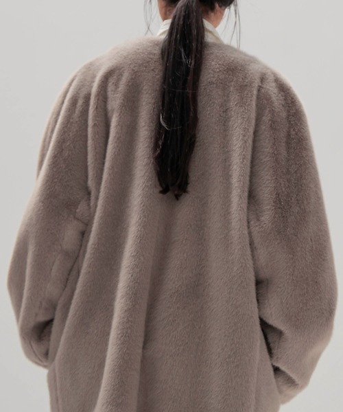 DRESSLAVE（ドレスレイブ） コート アウター middle fur coat(ミドル丈