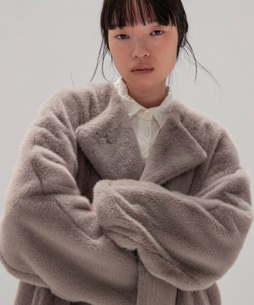 DRESSLAVE（ドレスレイブ） コート アウター middle fur coat(ミドル丈 