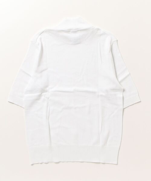 「gicipi」 半袖ニット FREE オフホワイト レディース_画像2