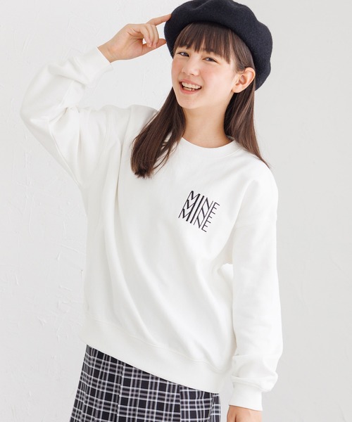 coca（コカ） トレーナー キッズ 親子お揃いロゴ裏毛スウェット キッズ