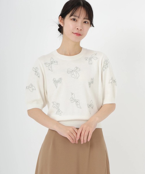 STRAWBERRY-FIELDS（ストロベリーフィールズ） ニット セーター