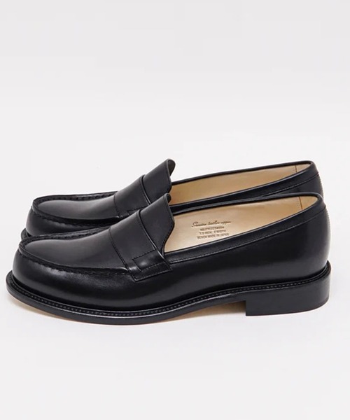 ブラックレザー ビジネスシューズ　フットザコーチャー foot the coacher（フットザコーチャー） ビジネスシューズ 「foot the