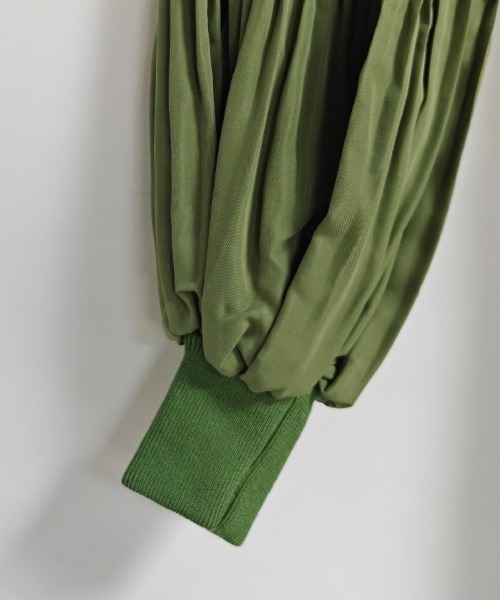 ワンピース 異素材プリーツ切替ニットワンピース : ZOZOTOWN Yahoo!店