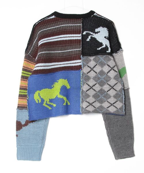 MAISON SPECIAL（メゾンスペシャル） カーディガン Horse Knit