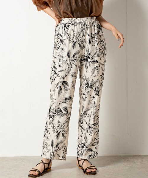 「MILLION CARATS」 イージーパンツ FREE オフホワイト レディース_画像2