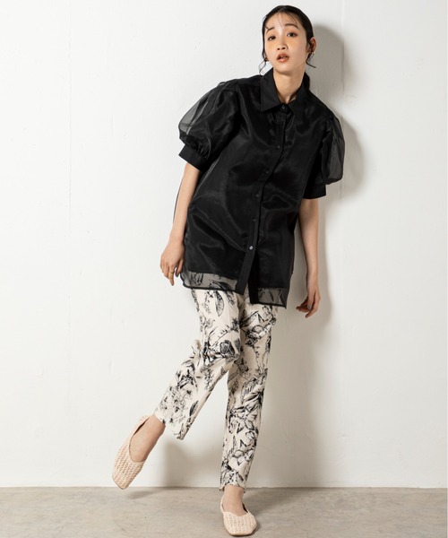 「MILLION CARATS」 イージーパンツ FREE オフホワイト レディース_画像5