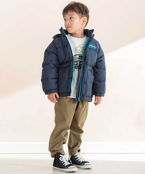 Noeil aime BeBe（ノイユエームベベ） ダウン アウター 取り外せる