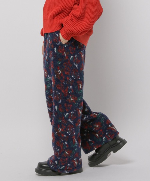 niko and…（ニコアンド） パンツ 2WAYボアベルトパンツ レディース