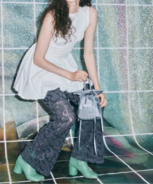 「musubore」 パンツ 1 カーキ レディース_画像7