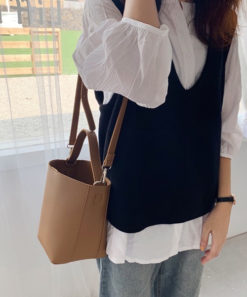 Sally Lunn ハンドバッグ ワンハンドルレザー2wayバッグ : ZOZOTOWN